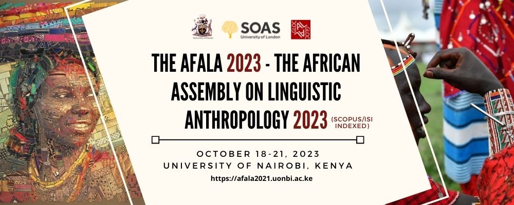 The SOAS GLOCAL, The SOAS Global Council for Anthropological Linguistics and The University of Nairobi, Kenya