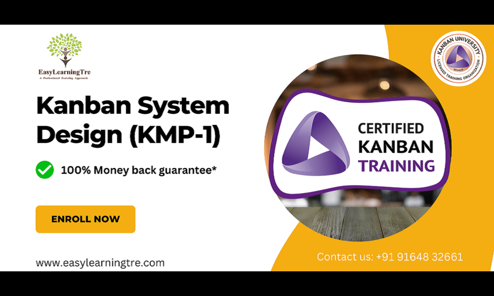 KMP1: Kanban System Design (KSD) Training & Certification on 22-23 June 2024 by EasyLearningTre